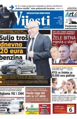 Vijesti - broj 6410, 30. jan 2016.