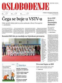 Oslobođenje - broj 26179, 15. okt 2019.