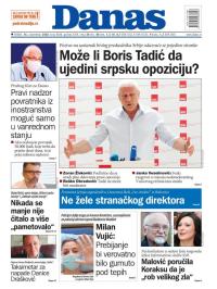 Danas - broj 8388, 16. sep 2020.