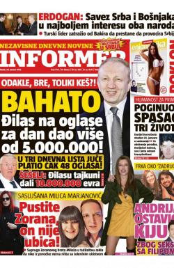 Informer - broj 1755, 30. jan 2018.