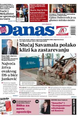 Danas - broj 7257-7258, 12. avg 2017.
