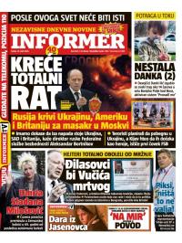 Informer - broj 3635, 27. mar 2024.