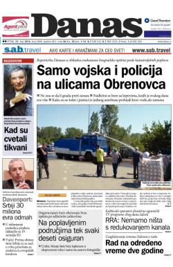 Danas - broj 6080, 23. maj 2014.