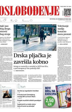 Oslobođenje - broj 28071, 20. nov 2025.