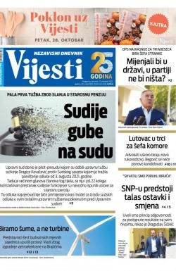 Vijesti - broj 8816, 27. okt 2022.
