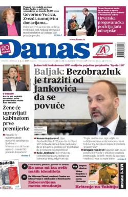 Danas - broj 7215-7216, 1. jul 2017.