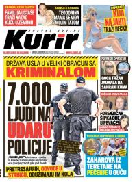 Kurir - broj 1620, 11. avg 2018.