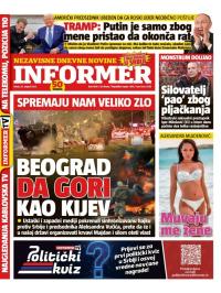 Informer - broj 4061, 20. avg 2025.