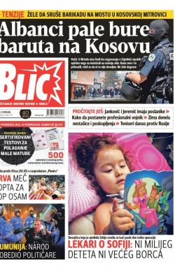 Blic - broj 7175, 3. feb 2017.