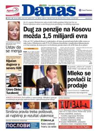 Danas - broj 5623, 20. feb 2013.