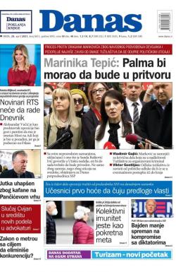 Danas - broj 8612, 28. apr 2021.