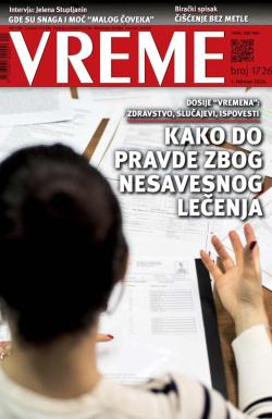 Vreme - broj 1726, 1. feb 2024.