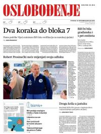Oslobođenje - broj 26144, 10. sep 2019.