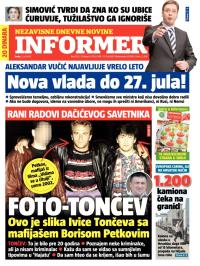Informer - broj 353, 3. jul 2013.