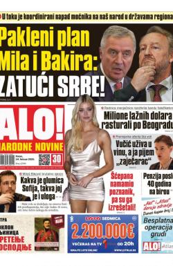 Alo - broj 4299, 14. feb 2020.