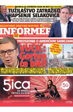 Informer - broj 4150, 3. dec 2025.