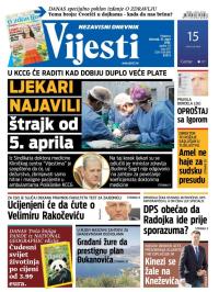 Vijesti - broj 6471, 31. mar 2016.