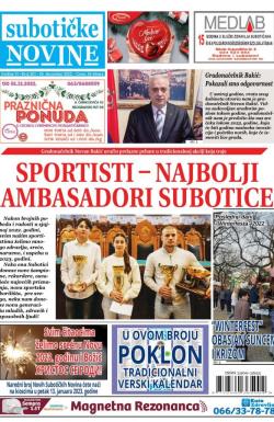 Nove Subotičke novine - broj 301, 30. dec 2022.