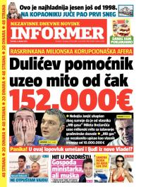 Informer - broj 432, 3. okt 2013.