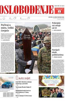 Oslobođenje - broj 26659, 14. apr 2021.