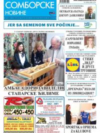 Somborske novine - broj 3252, 21. okt 2016.
