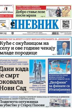 Dnevnik - broj 28325, 23. jan 2026.