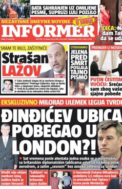 Informer - broj 1239, 27. maj 2016.