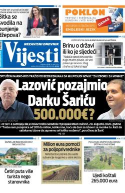 Vijesti - broj 9336, 19. apr 2024.