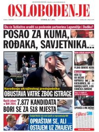Oslobođenje - broj 24.294, 22. jul 2014.