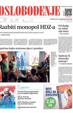 Oslobođenje - broj 28119, 19. jan 2026.