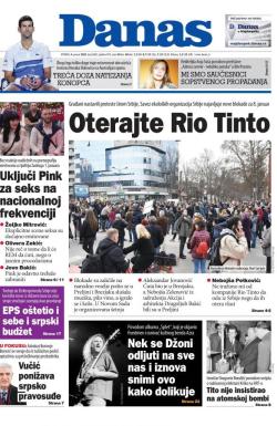Danas - broj 8863, 4. jan 2022.