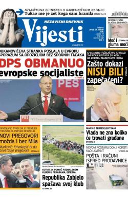 Vijesti - broj 6437, 26. feb 2016.