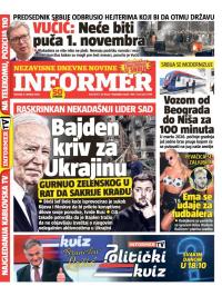 Informer - broj 4104, 9. okt 2025.