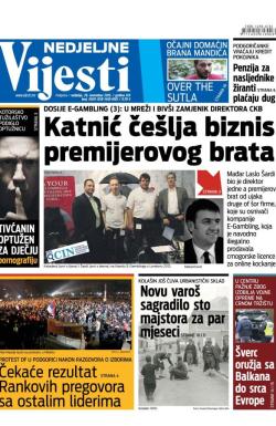 Vijesti - broj 6351, 29. nov 2015.
