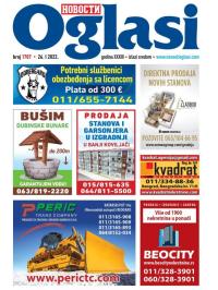 Novosti oglasi - broj 1707, 26. jan 2022.