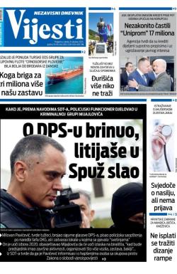 Vijesti - broj 9856, 8. okt 2025.