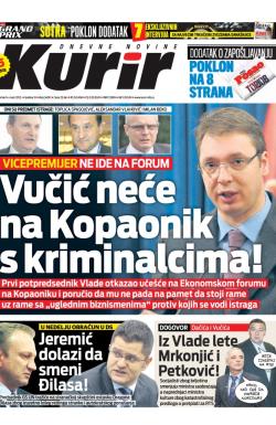 Kurir - broj 3400, 14. mar 2013.