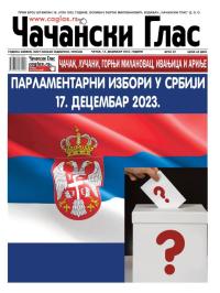 Čačanski glas - broj 49, 14. dec 2023.