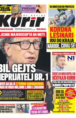 Kurir - broj 2228, 29. apr 2020.