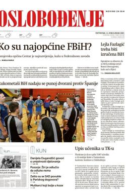 Oslobođenje - broj 25336, 8. jun 2017.