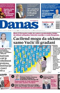 Danas - broj 10069, 15. nov 2025.