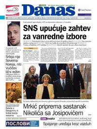 Danas - broj 5636, 5. mar 2013.