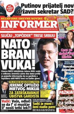 Informer - broj 1409, 12. dec 2016.