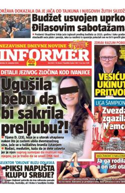 Informer - broj 3842, 28. nov 2024.