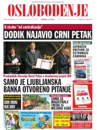 Oslobođenje - broj 24.246, 4. jun 2014.