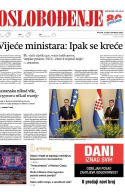 Oslobođenje - broj 27296, 12. maj 2023.