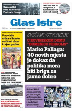 Glas Istre - broj 51, 21. feb 2020.