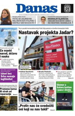 Danas - broj 9153, 16. nov 2022.