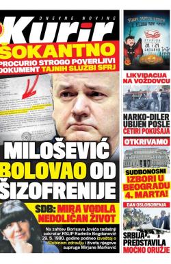 Kurir - broj 1333, 21. okt 2017.