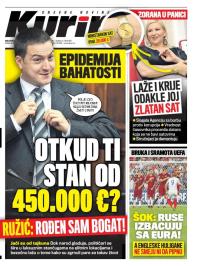 Kurir - broj 847, 15. jun 2016.